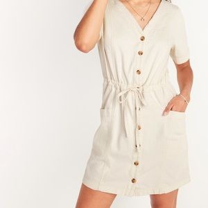 Utility Jean Mini Dress